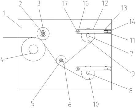 黄色三级在线观看视屏 一种铜箔分切夹紧固定装置的制作方法