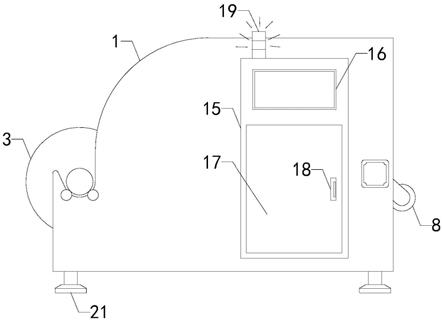 黄色一级片三级片视频 一种新型双轴交换复卷机的制作方法